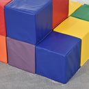 HOMCOM Kids Cubes Soft Play Set