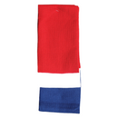Waffle tea towel pack of 3 in red, white and blue