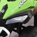 HOMCOM Kids Manual Ride On Quad Bike - Green