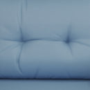 Outsunny 5 Pieces Outdoor Patio Furniture Set Wicker Conversation Set Blue