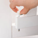 PawHut White Pine Wood Pet Gate