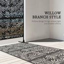 Outsunny 6.5FT Metal Outdoor Privacy Screen Panel w/ Stand and Expansion Screws