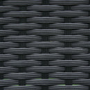 Outsunny-3 Piece Rattan Bistro Set - Black