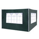 Outsunny Garden Gazebo Marquee Replacement Exchangeable Side Panel Green 3m