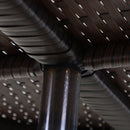 Outsunny Rattan Ice Bucket/Table - Brown