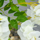 HOMCOM Artificial Realistic White Wisteria Tree for Indoor Outdoor Décor, 160cm