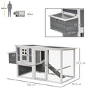 PawHut Deluxe Chicken Coop,