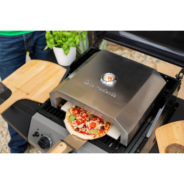 La Hacienda BBQ Pizza Oven - Stainless Steel