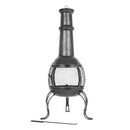 La Hacienda Chiminea - Leon Mesh Steel Chimenea Large