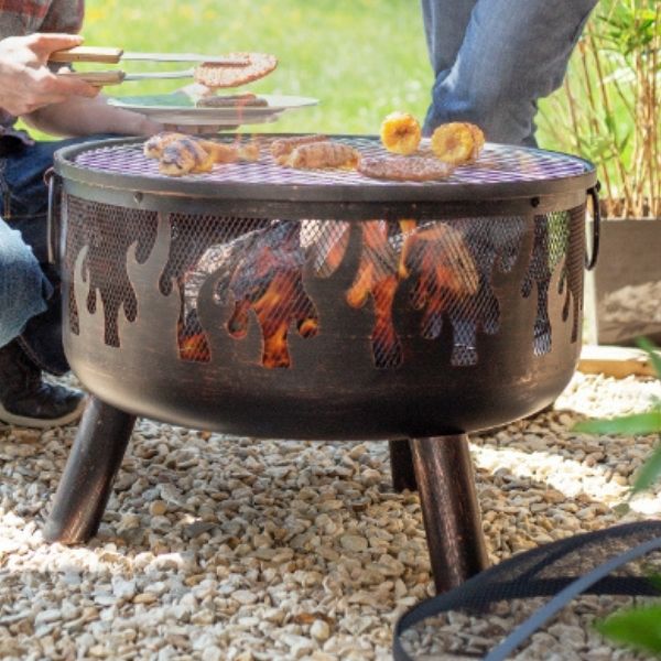 La Hacienda Fire Pit Deep Bowl Large - Wildfire