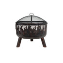 La Hacienda Fire Pit Deep Bowl Large - Wildfire