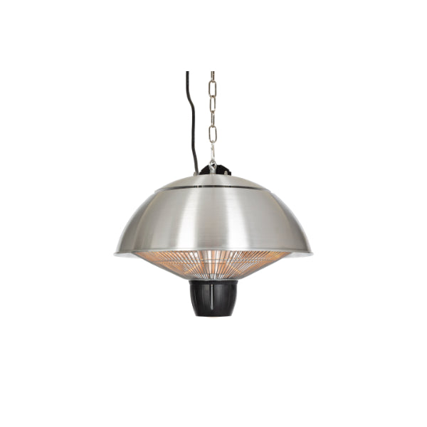 La Hacienda Heater - Hanging Mushroom Heater Silver