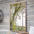 La Hacienda Mirror - Milano Gold Rectangle Mirror