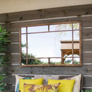 La Hacienda Mirror - Milano Gold Rectangle Mirror