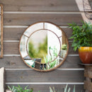 La Hacienda Mirror - Valencia Gold Round Mirror