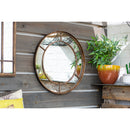 La Hacienda Mirror - Valencia Gold Round Mirror