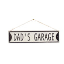 La Hacienda Wall Art - Dad's Garage Embossed Metal Sign