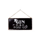 La Hacienda Wall Art - Gin & Bear It Metal Sign