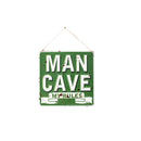 La Hacienda Wall Art - Man Cave My Rules Embossed Metal Sign