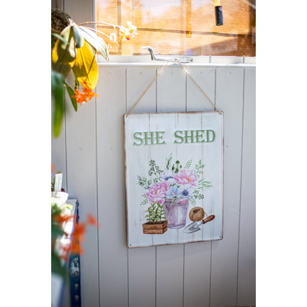 La Hacienda Wall Art She Shed