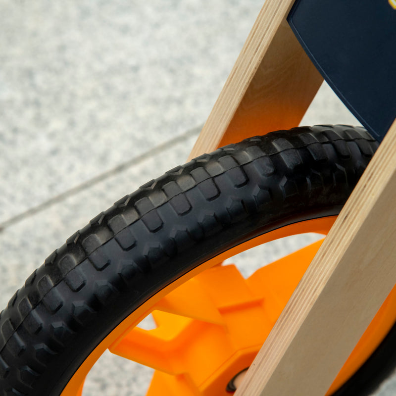 HOMCOM Kids Balance Bike 12inch - Black