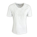 Ladies Stone Lace Detail T-Shirt