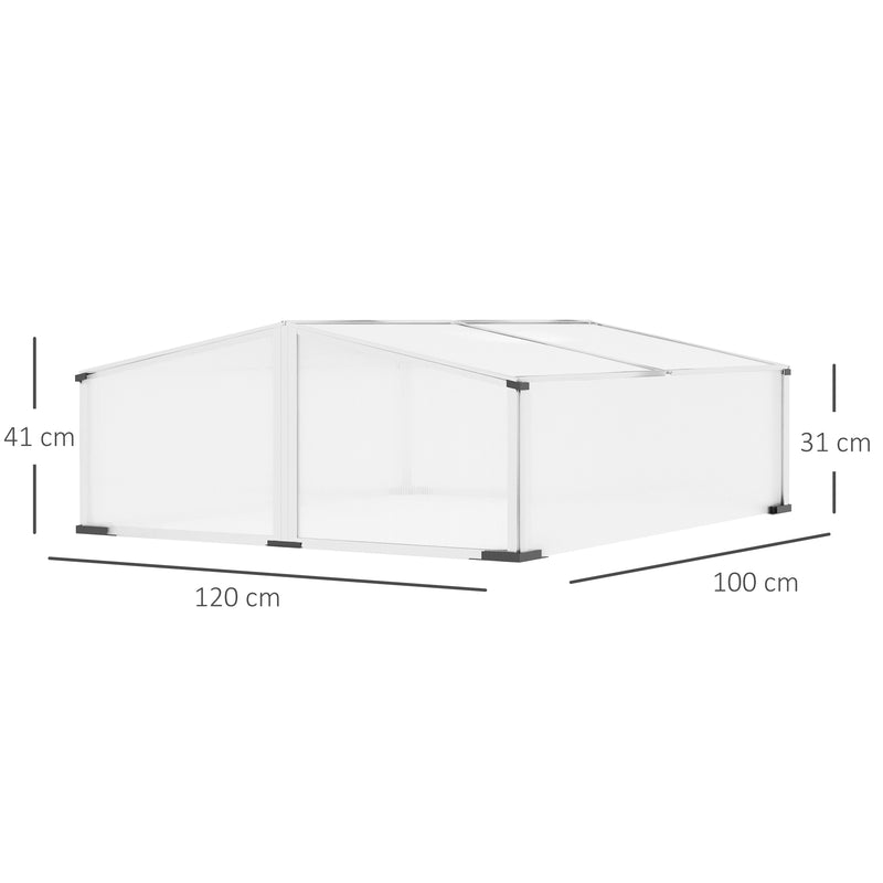 Outsunny Cold Frame Greenhouse