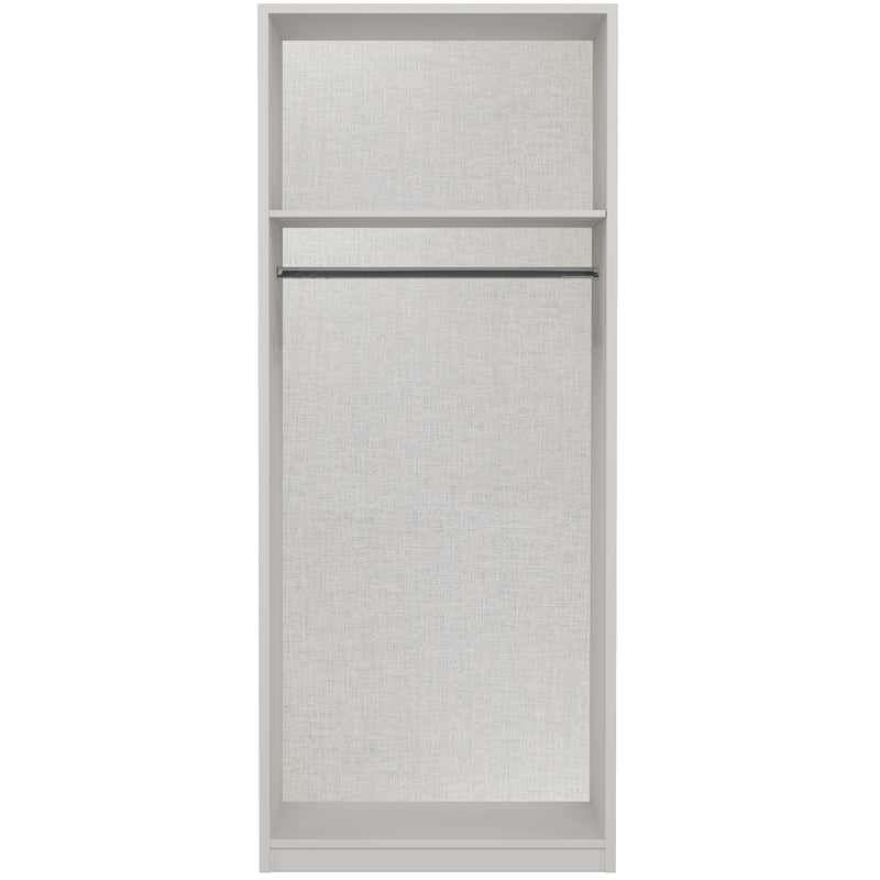 Balagio Ready Assembled Wardrobe with 2 Doors - White Gloss