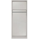 Chester Ready Assembled Wardrobe with 2 Doors - White