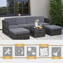 Rattan Sofa Set