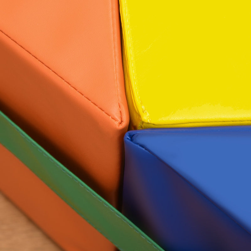 HOMCOM Kids Colourful Soft Play Set