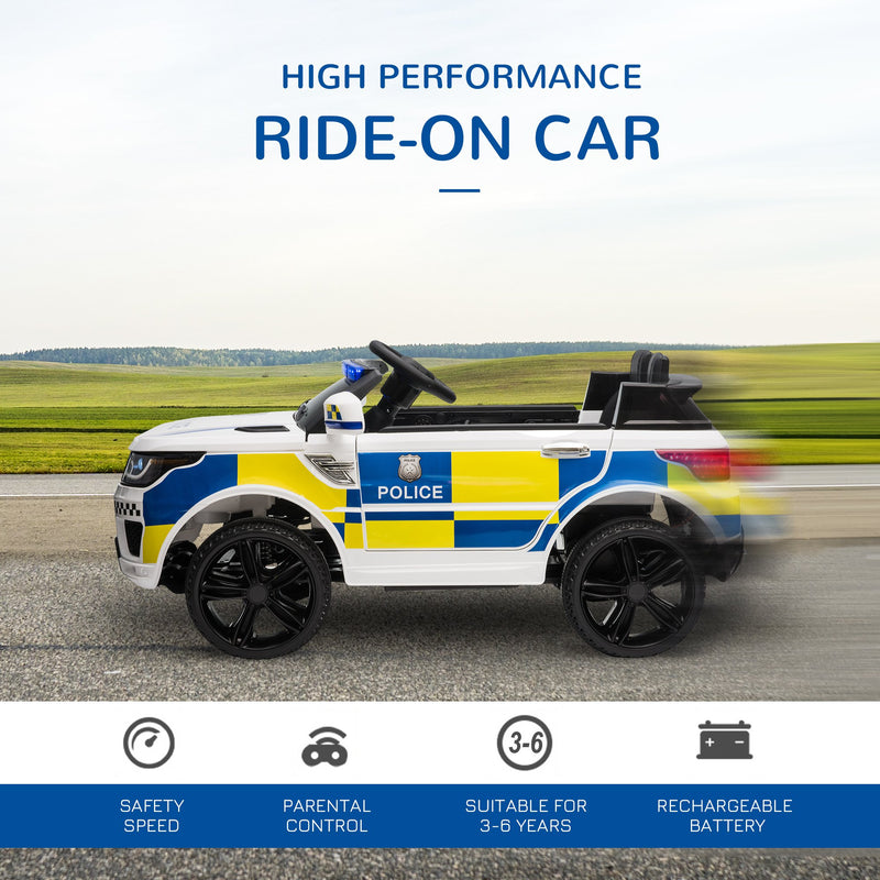 Kids police deals ride on
