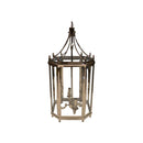 Mint Collection - Hanging Lantern - Nickel 40x40x90cm