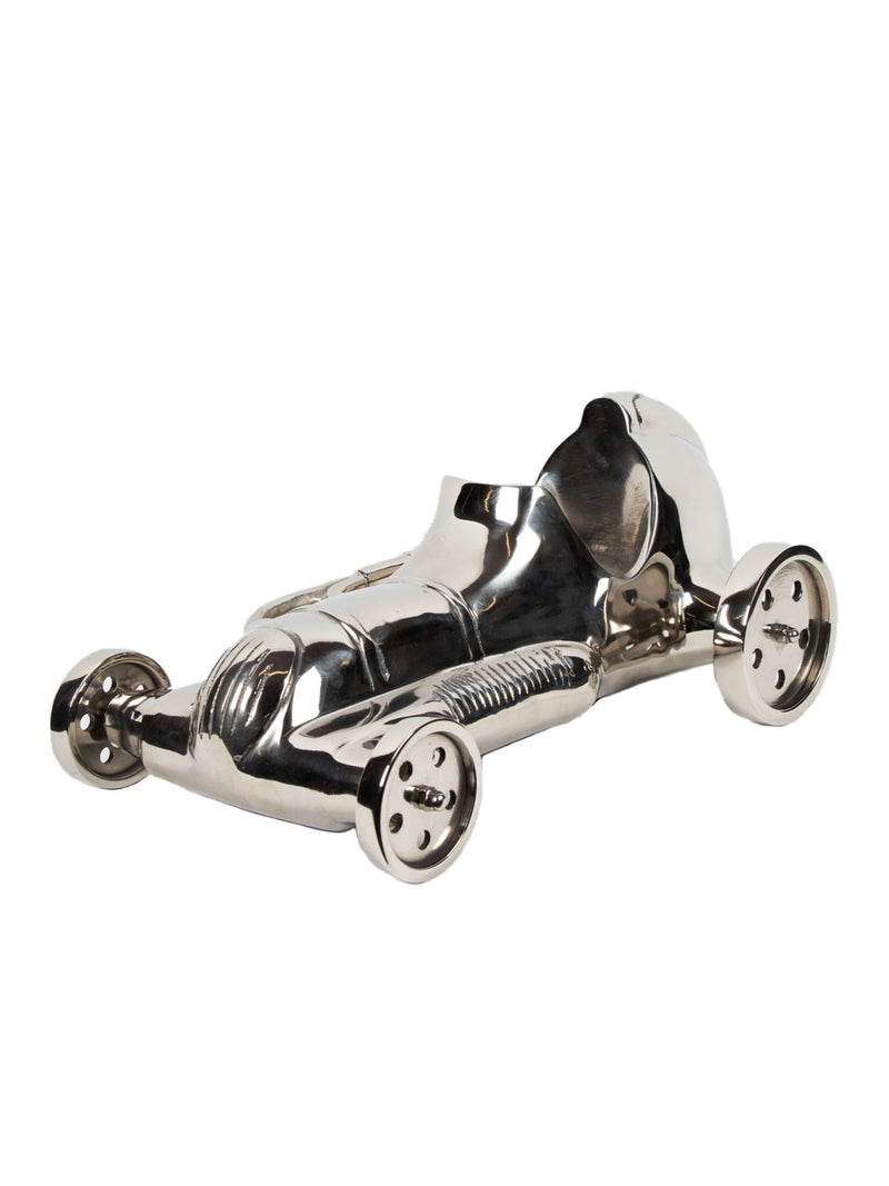 Mint Collection - Nickel Decorative Car - Nickel 45x24x18.5cm