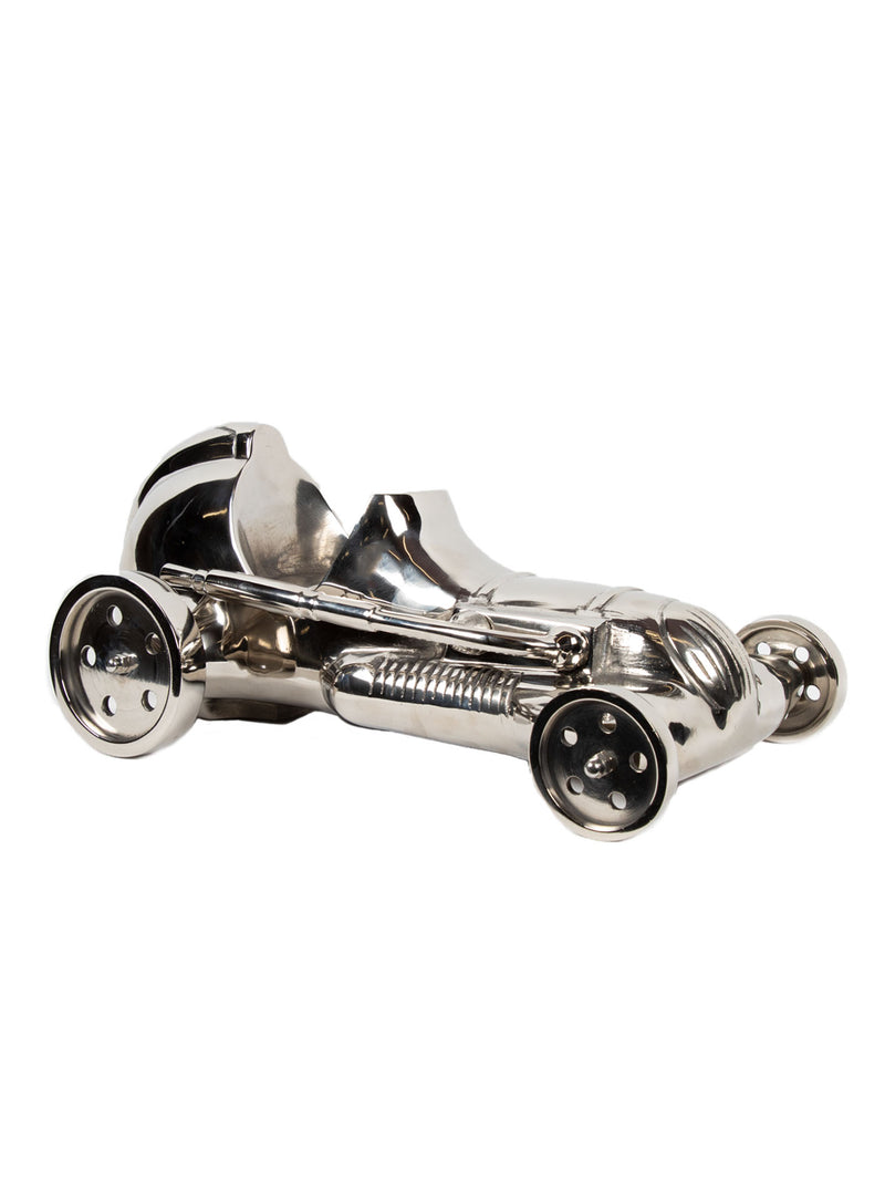 Mint Collection - Nickel Decorative Car - Nickel 45x24x18.5cm