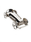 Mint Collection - Silver & Brass Decorative Car - Silver 50x17x11cm