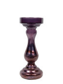 Mint Collection - Glass Pillar Holder - Small - 5x5x13cm