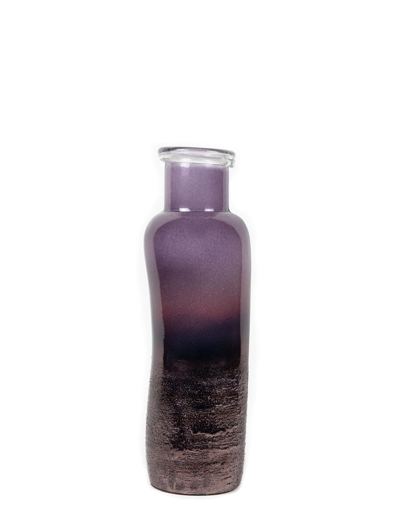 Mint Collection - Glass Vase - Small - 4x3.75x13.8cm