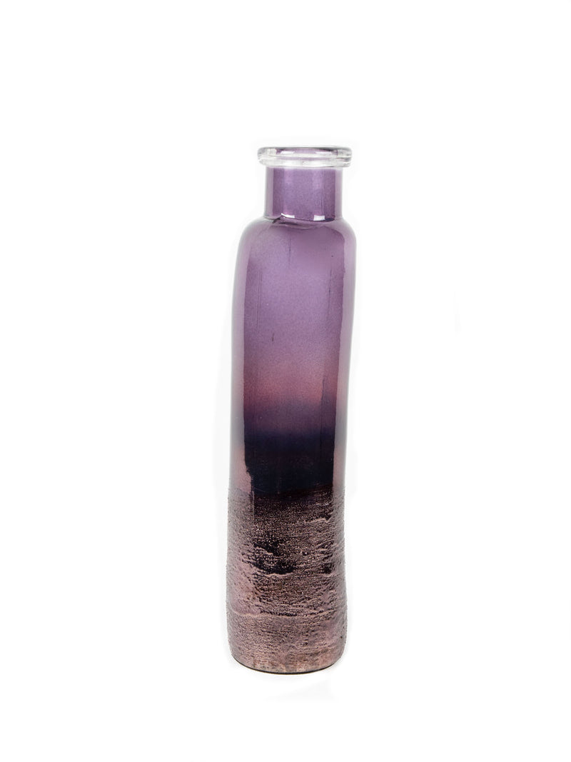 Mint Collection - Glass Vase - Large - 3.75x3.75x15.8cm
