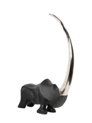 Mint Collection - Aluminium Sculpture Large - Silver 16.3x23.5cm