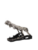 Mint Collection - Aluminium Crocodile Mouth Small - Silver 15.3x9.5x9.5cm