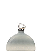 Mint Collection - Glass Bottle With Aluminum Lid Small - 10.3x2.75x9.25cm