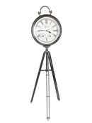 Mint Collection - Steel Clock on Tripod - 45x54x149.5cm