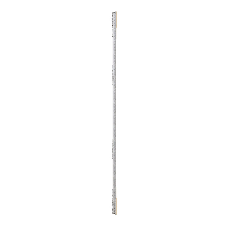 Leaner Mirror Silver Painted Wooden Frame 75 x 3.5 x 165 cm