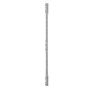 Wall Mirror Silver Painted Wooden Frame 75 x 3.5 x 105 cm