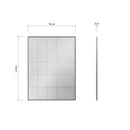 Small Window Mirror: 90 x 3 x 120 cm