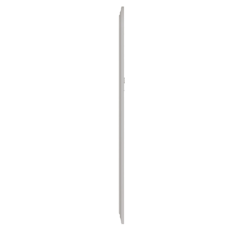 Arched Leaner Wall Mirror - Grey 100 X 70cm