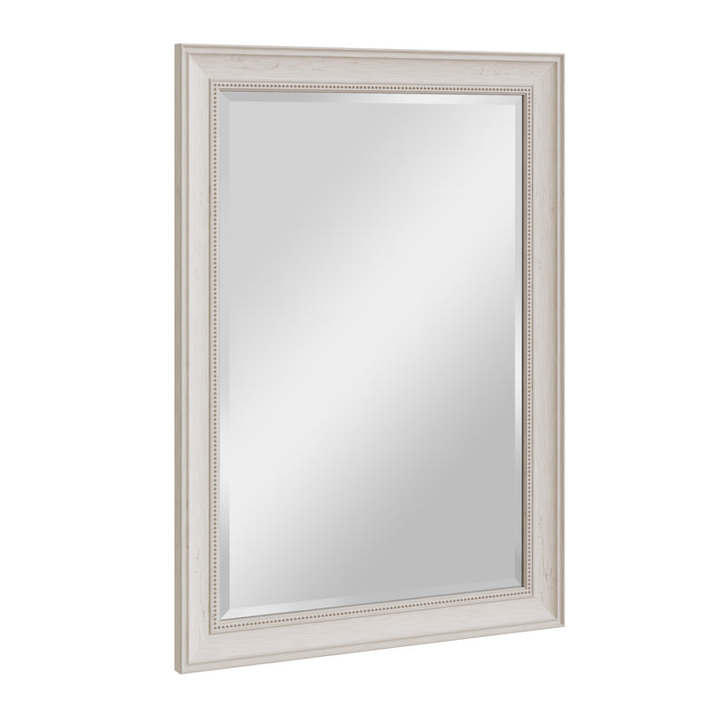 Wall Mirror White 74 x 3.5 x 104 cm