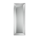 Wall Mirror Angled Grey 50 x 5 x 140 cm