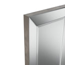 Wall Mirror Angled Grey 50 x 5 x 140 cm